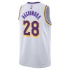 Camiseta Hombre NBA Los Angeles Lakers Rui Hachimura 28 2022-23 Nike Association Edition Blanco Swingman